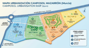 camposol-mazarron-map